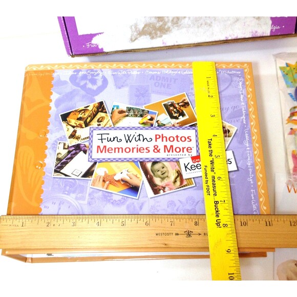 Creating Keepsakes Fun w/ Photos Memories & More Binder Idea Book Scrapbook New - Picture 8 of 10